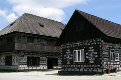 Maison traditionnelle à Čičmany